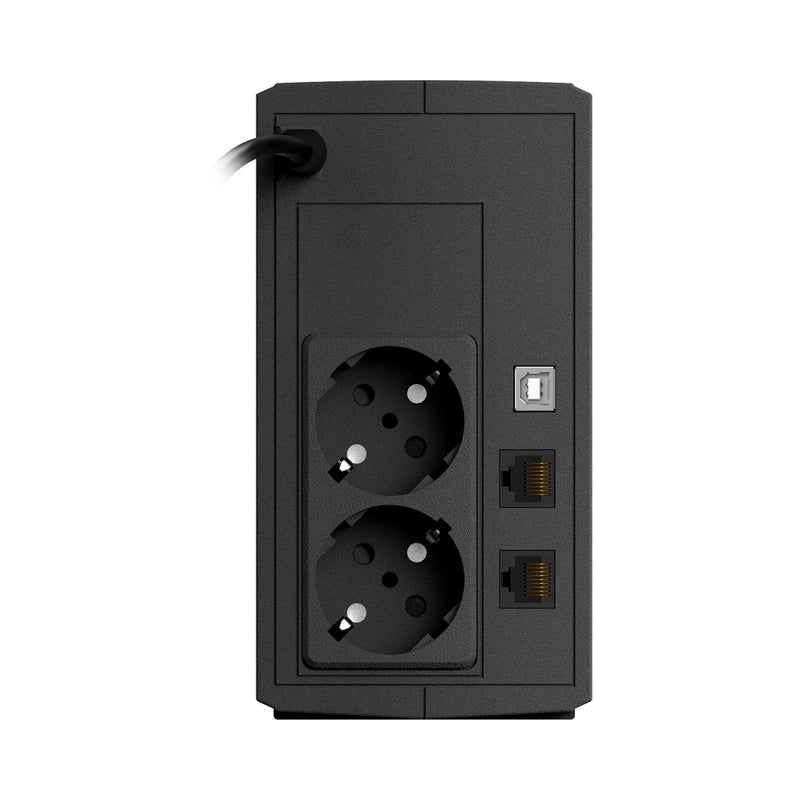 UPS 800VA/480W, Line Interactive, Tower, Микропроцесорно управление - NJOY Keen 800 USB