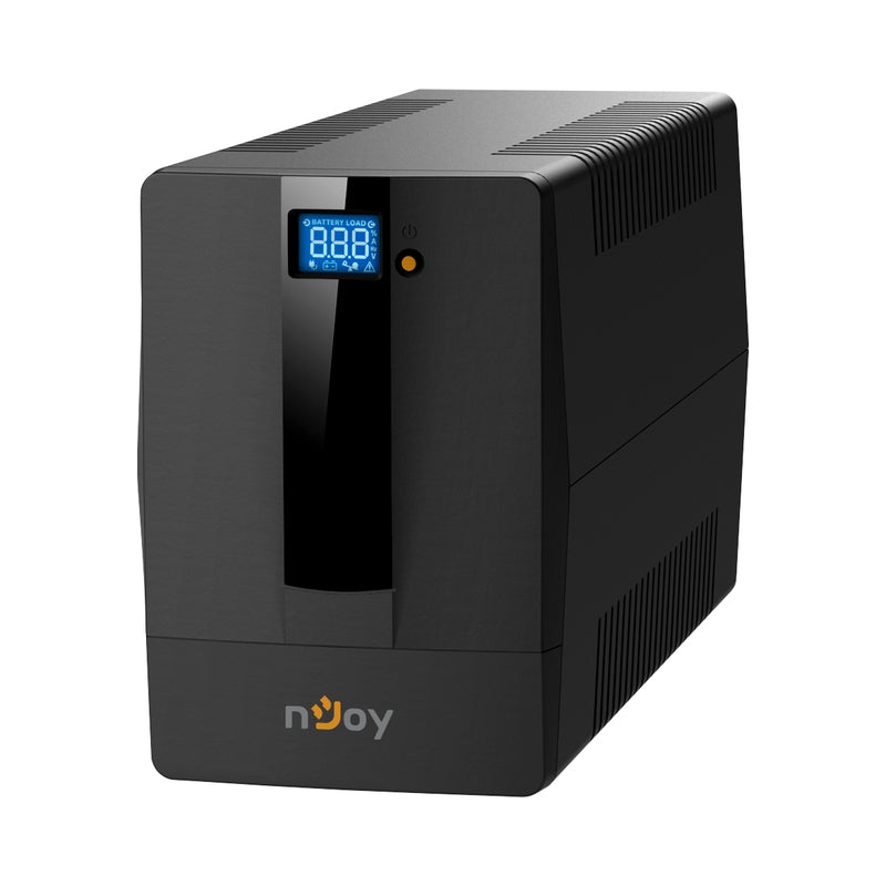 UPS 1500VA/900W, Line Interactive, Tower, Микропроцесорно управление Симулирана синусоида - NJOY Horus Plus 1500