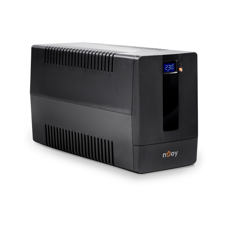 UPS 1500VA/900W, Line Interactive, Tower, Микропроцесорно управление Симулирана синусоида - NJOY Horus Plus 1500