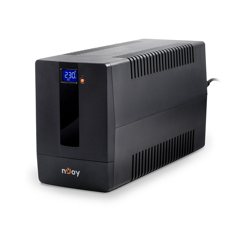 UPS 1500VA/900W, Line Interactive, Tower, Микропроцесорно управление Симулирана синусоида - NJOY Horus Plus 1500