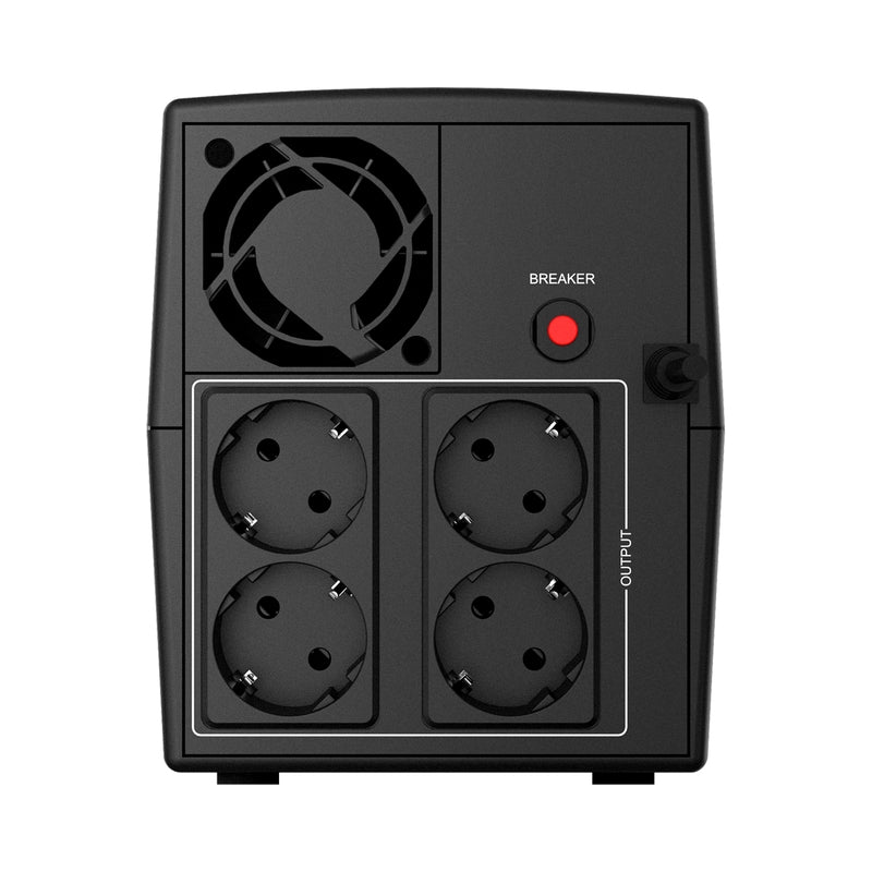 UPS 1500VA/900W, Line Interactive, Tower, Микропроцесорно управление - NJOY Keen 1500
