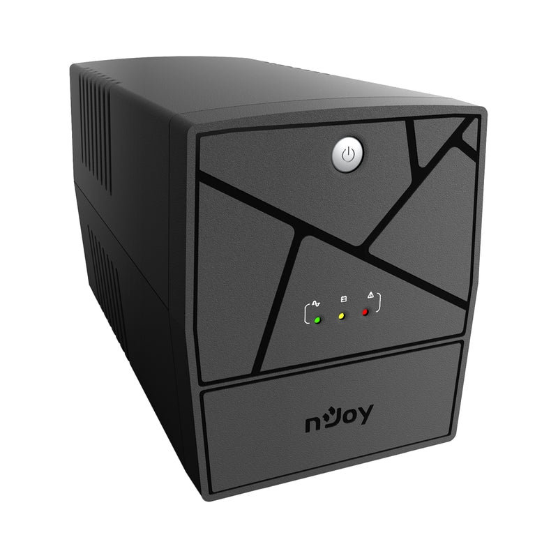 UPS 2000VA/1200W, Line Interactive, Tower, Микропроцесорно управление - NJOY Keen 2000 USB