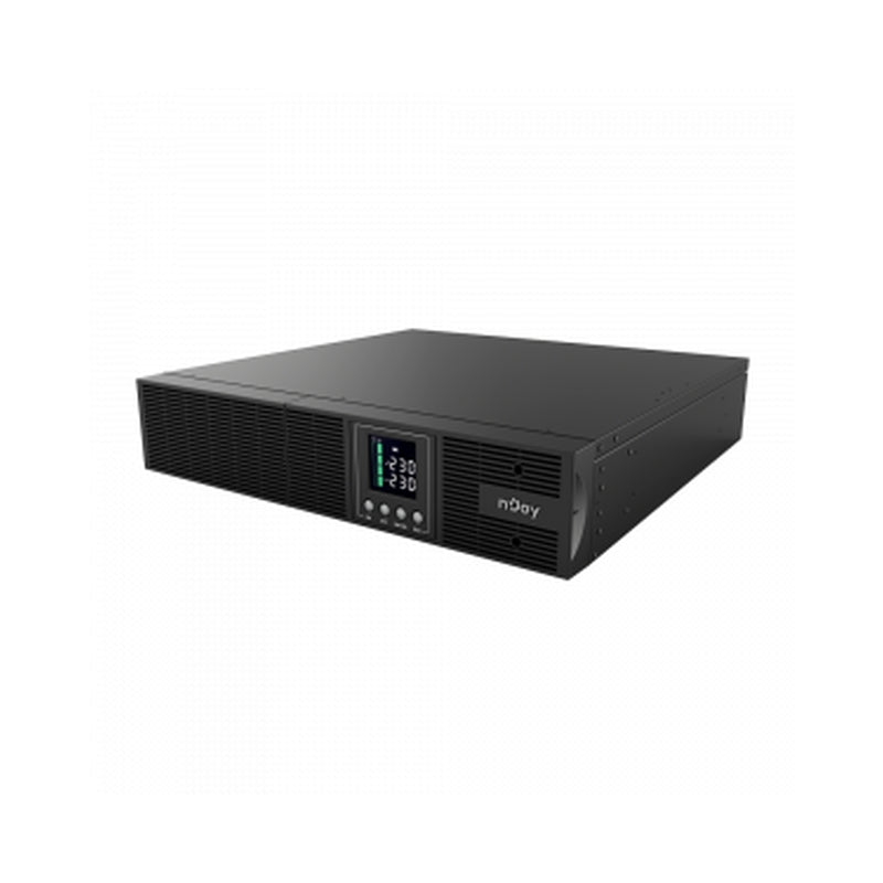 UPS 2000VA/1800W, On-Line технология, Rack, двойна конверсия; Микропроцесорно
управление,Чиста синусооида - NJOY Aster 2K