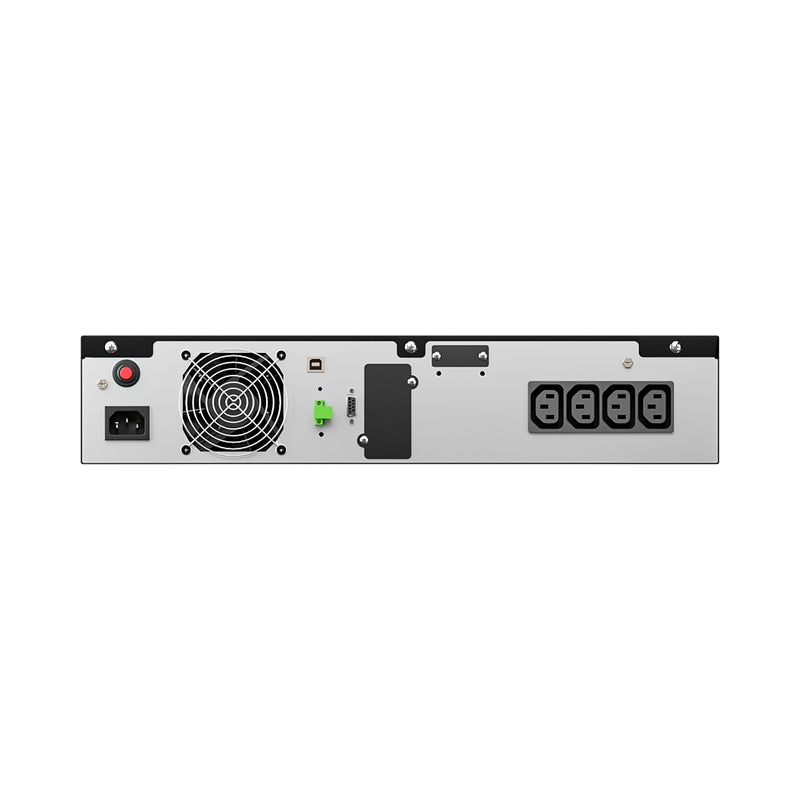 UPS 1000VA/900W, On-Line технология, двойна конверсия; Микропроцесорно управление, LCD дисплей, чиста синусоида; Rack дизайн - NJOY Runa 1K