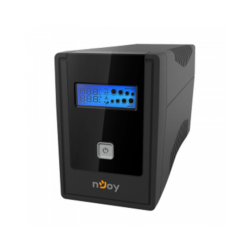 UPS 2000VA/1200W, Line Interactive, Tower, Микропроцесорно управление, LCD дисплей,
Симулирана синусоида - NJOY Cadu 650