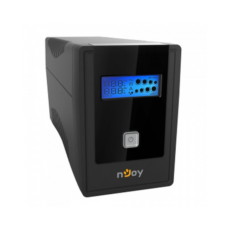 UPS 2000VA/1200W, Line Interactive, Tower, Микропроцесорно управление, LCD дисплей,
Симулирана синусоида - NJOY Cadu 650