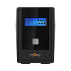 UPS 800VA/480W, Line Interactive, Tower, Микропроцесорно управление, LCD дисплей,
Симулирана синусоида - NJOY Cadu 850