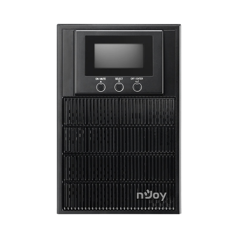 UPS 1000VA/900W, On-Line технология, Tower, двойна конверсия; LCD дисплей, чиста синосуида - NJOY Aten PRO 1000