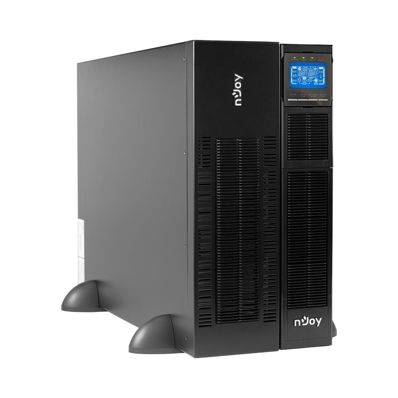 UPS 10000VA/10000W, On-Line технология, двойна конверсия; LCD дисплей, чиста
синусоида; Rack/Tower - NJOY Balder 10000