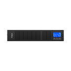 UPS 1500VA/1500W, On-Line технология, двойна конверсия; LCD дисплей, чиста синусоида; Rack/Tower - NJOY Balder 1500