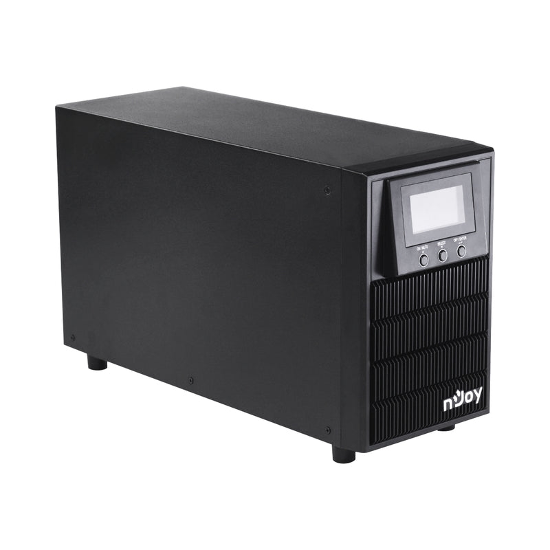 UPS 2000VA/1800W, On-Line технология, Tower, двойна конверсия; LCD дисплей, чиста синосуида - NJOY Aten PRO 2000