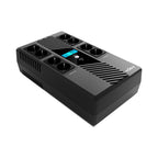 UPS 800VA/480W, Line Interactive, LCD дисплей, Симулирана синусоида, AVR - автоматично регулира - NJOY Token 800