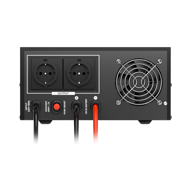 UPS 450VA/400W, Line Interactive , Подходящ за резервиране на помпи за отоплителни инсталации, без вградени батерии, поддържа