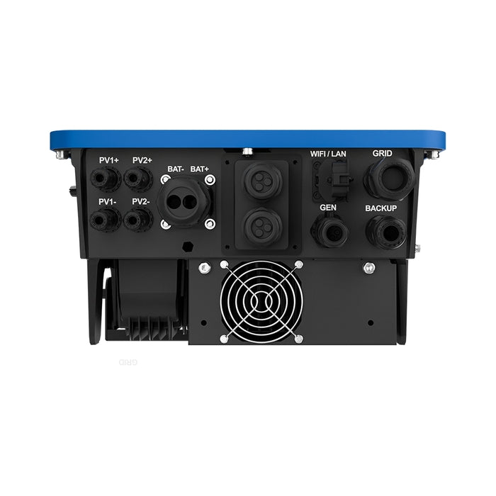 Хибриден соларен инвертор 6kW еднофазен 2 MPPT IP65 - NJOY Ascet LV 6K-135/1P2T2