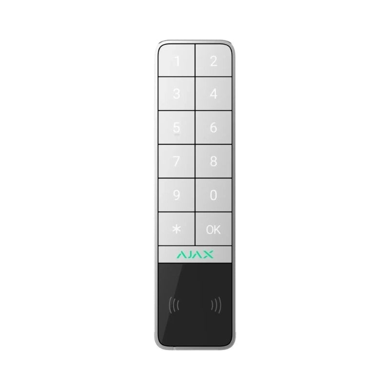 Безжична клавиатура за външен монтаж - AJAX KeyPad Outdoor 99967.286.WH1