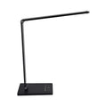 LED осветител за маса/бюро 3000K-6000K. 7W. 450lm. 220-240V. 120°. LED SMD. -20° C→ 45° C. 10.000hrs. CRI>90, димируем, от алуминий, ABS, PC. IP20, черен - VK LED VK/04678/B/CCT