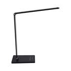 LED осветител за маса/бюро 3000K-6000K. 7W. 450lm. 220-240V. 120°. LED SMD. -20° C→ 45° C. 10.000hrs. CRI>90, димируем, от алуминий, ABS, PC. IP20, черен - VK LED VK/04678/B/CCT