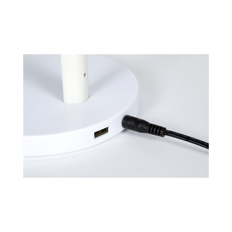  LED осветител за маса/бюро, 220-240V, 7W, 3000-6000K, 650lm, CRI>80, IP20, 42x38cm,димируем, бял - VK LED VK/04238/W/WCD