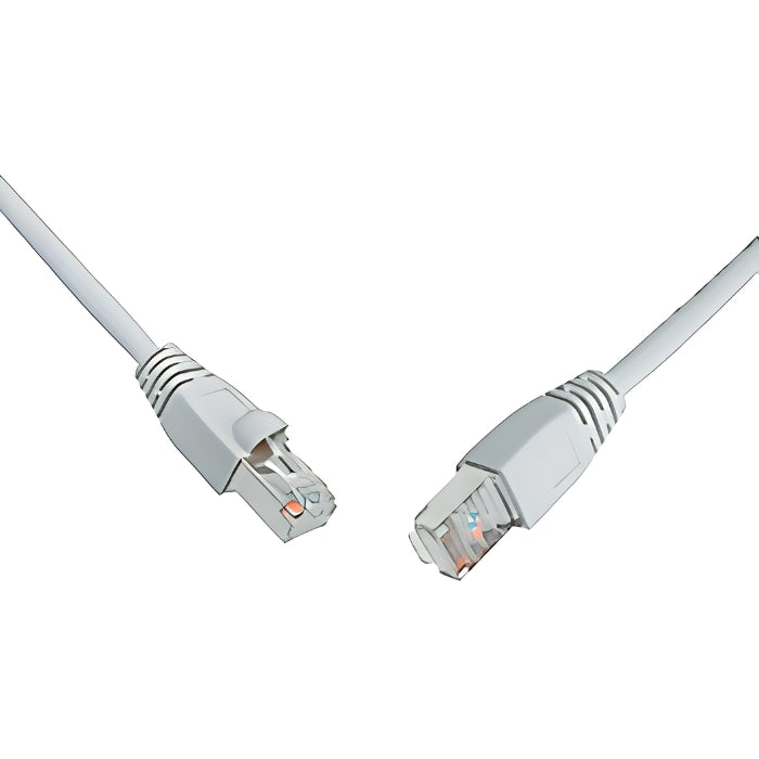 Корда cat. 6 S/FTP PVC 1 m Сива - Solarix C6-315GY-1MB