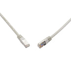 Корда cat. 6A S/FTP LSOH 3 m Сива - Solarix C6A-315GY-3MB