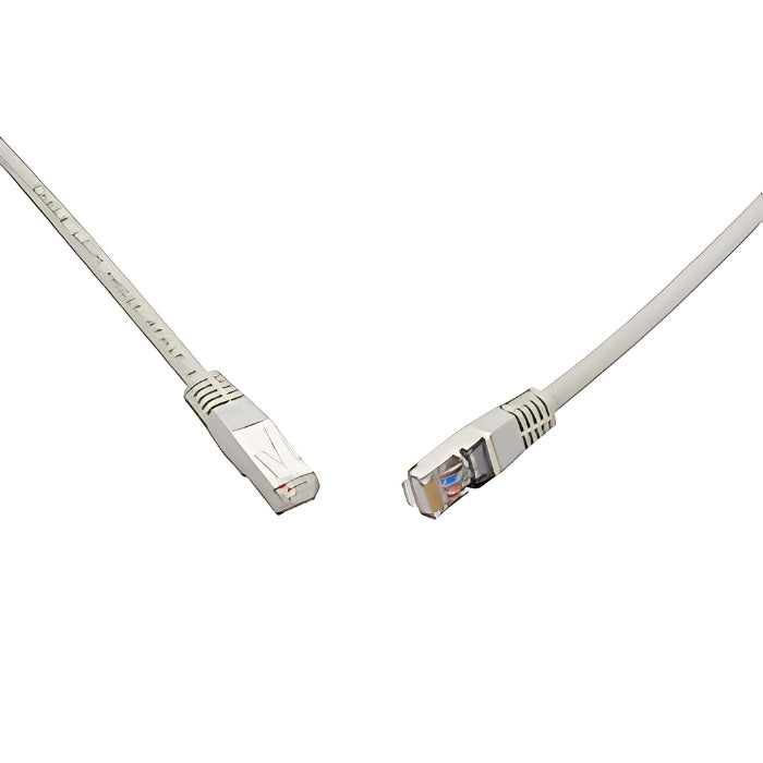 Корда cat. 6A S/FTP LSOH 3 m Сива - Solarix C6A-315GY-3MB