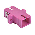 Оптичен адаптер SC/UPC MM OM4 симплекс - Solarix SXAD-SC-PC-OM4-S