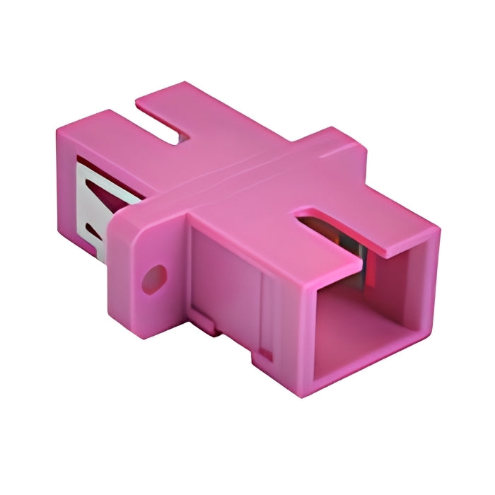 Оптичен адаптер SC/UPC MM OM4 симплекс - Solarix SXAD-SC-PC-OM4-S