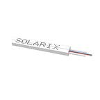 Плосък дроп MDIC оптичен кабел 2 влакна 9/125 µm 3 mm LSOH Eca Бял G.657.A1 1000 m - Solarix SXKO-MDIC-2-OS-LSOH-WH