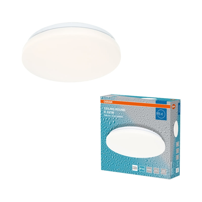 LED Плафон 18W 1440lm 4000K IP44 - OSRAM CEILING ROUND LED647628