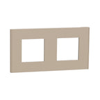 Рамка 2x 2M Капучино Unica Deco Essential - Schneider Electric Unica NEW NU600426