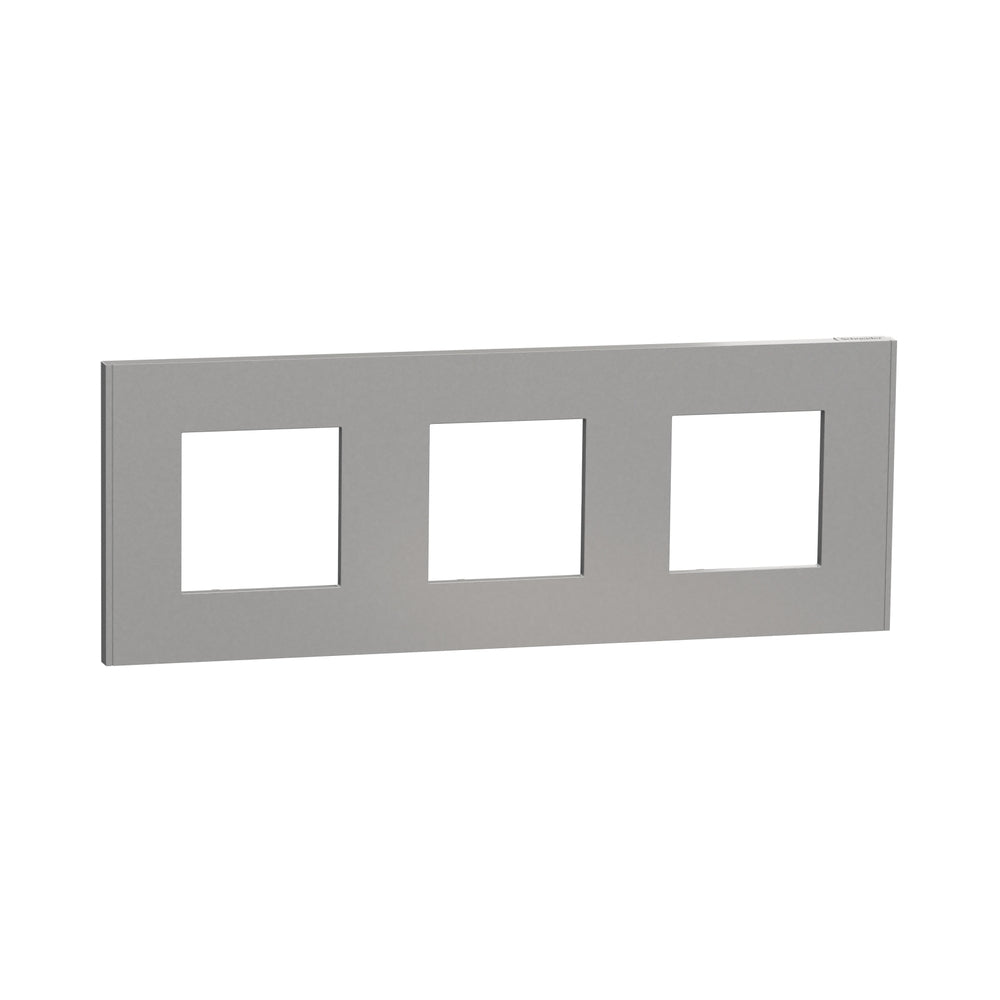 Рамка 3x 2M Алуминий Unica Deco Essential - Schneider Electric Unica NEW NU600630