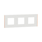 Рамка 3x 2M Бял/мед Unica Deco Subtle - Schneider Electric Unica NEW NU600642