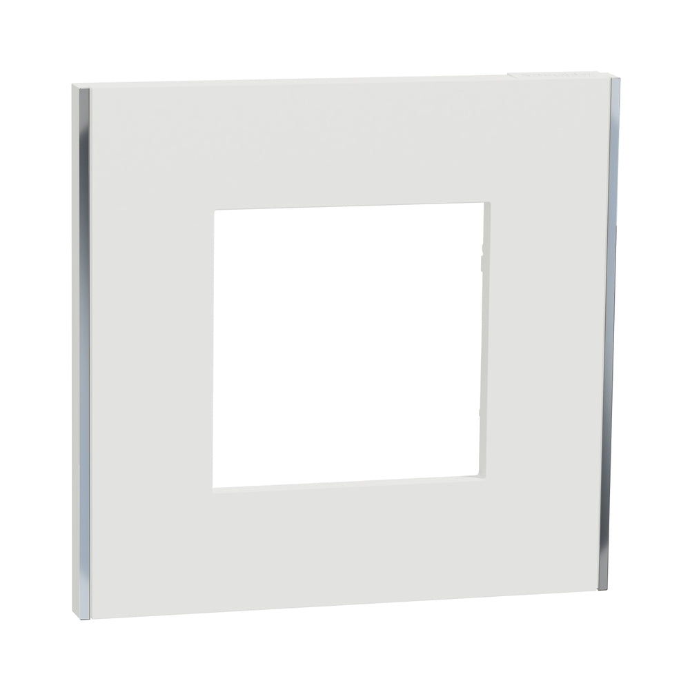 Рамка 1x 2M Бял/сребро Unica Deco Subtle - Schneider Electric Unica NEW NU600240