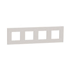 Рамка 4x 2M Сив Unica Deco Essential - Schneider Electric Unica NEW NU600824