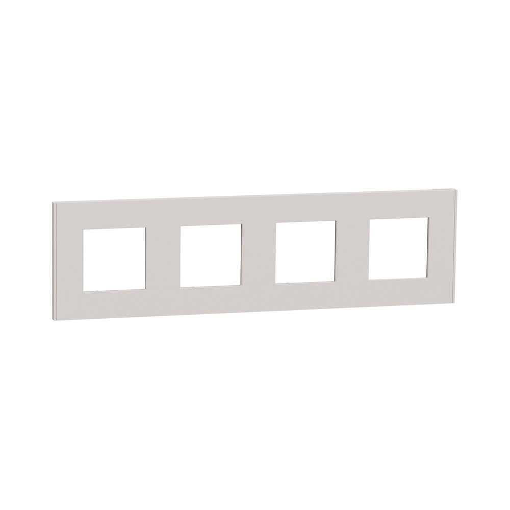 Рамка 4x 2M Сив Unica Deco Essential - Schneider Electric Unica NEW NU600824