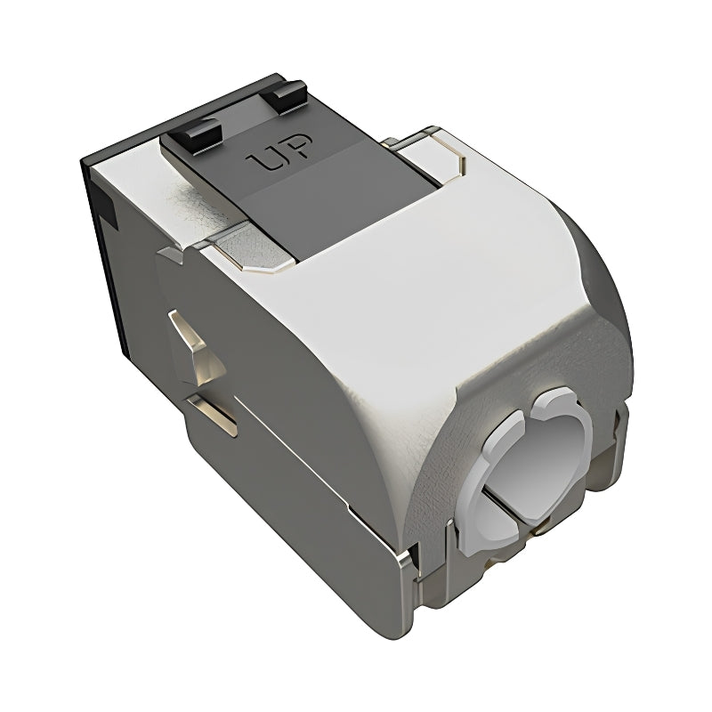 Конектор toolless Cat.5e STP 1ХRJ45/с цветно кодиране, AWG 26 - 22, solid - Solarix SXKJ-5E-STP-RAL-SA 25286707