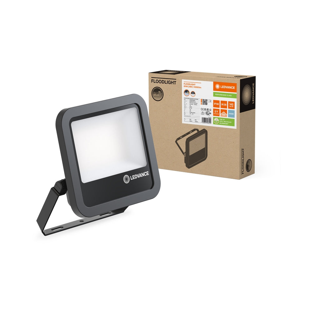 LED прожектор FL 100 P 69W 10KLM 6500K Ra>80 PS симетричен черен - LEDVANCE FLOODLIGHT GEN 4 LED306204