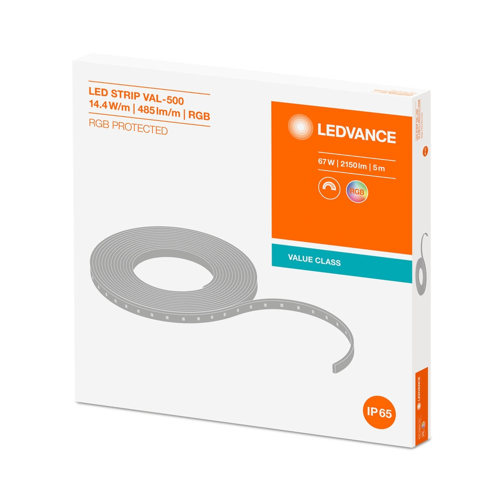 LED лента 14.4W/m RGB (ролка с дължина 5m) IP65 - LEDVANCE LED STRIP VALUE LED404472