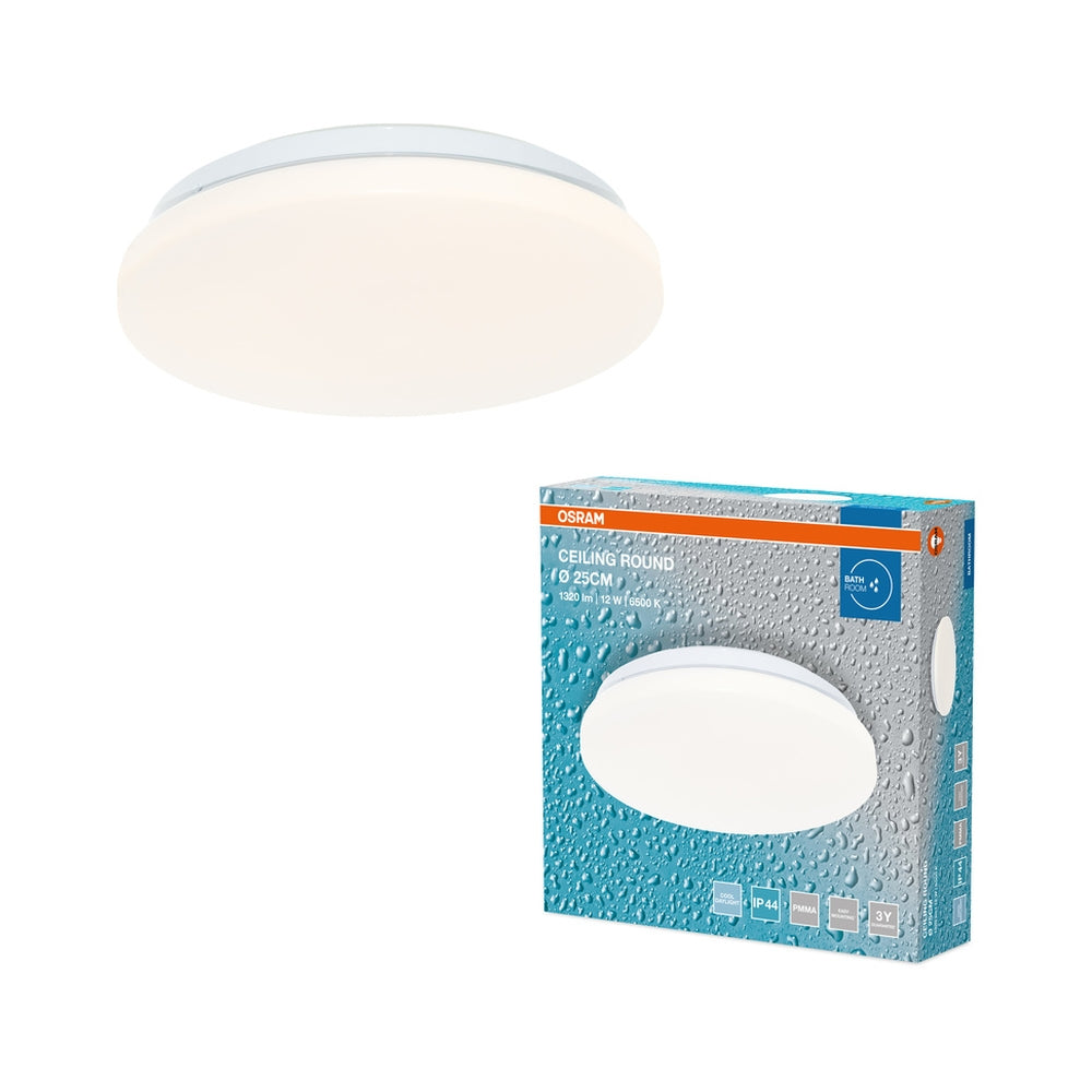 LED плафон CEILING ROUND 12W 6500K Ra>80 IP44 - LEDVANCE CEILING ROUND LED647291