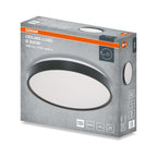 LED плафон CEILING LUXO 18W 990lm 4000K IP20 черен ринг - LEDVANCE CEILING LUXO LED650789
